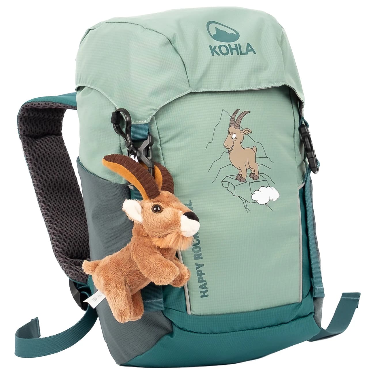 Детска детска раница Kohla Kid's Happy Rocky 10 Kids' backpack - Beryl Green
