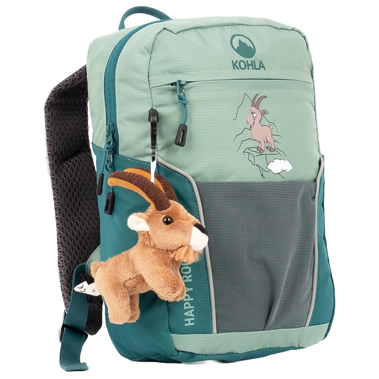 Детска детска раница Kohla Kid's Happy Rocky 8 Kids' backpack - Beryl Green