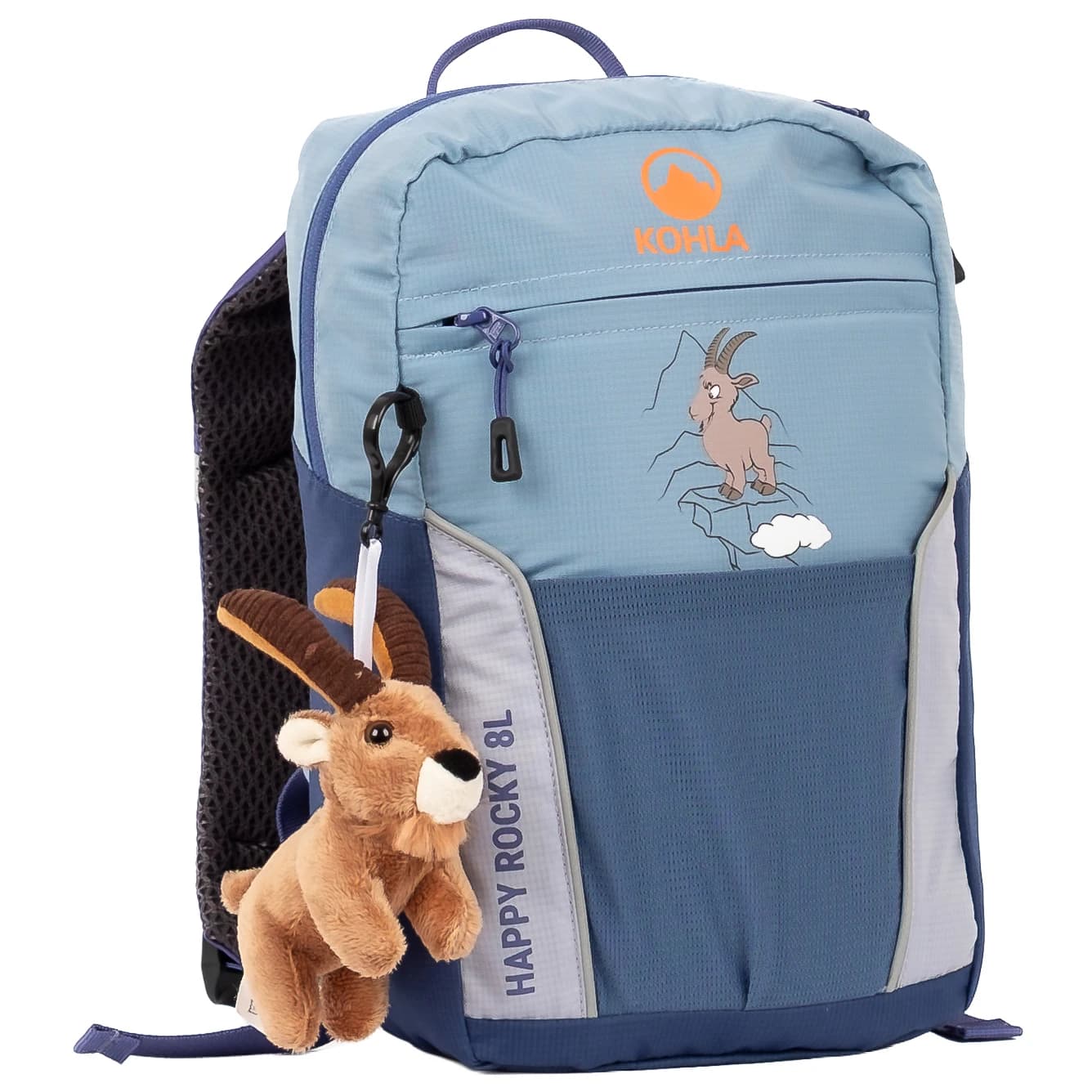 Детска детска раница Kohla Kid's Happy Rocky 8 Kids' backpack - Dusk Blue