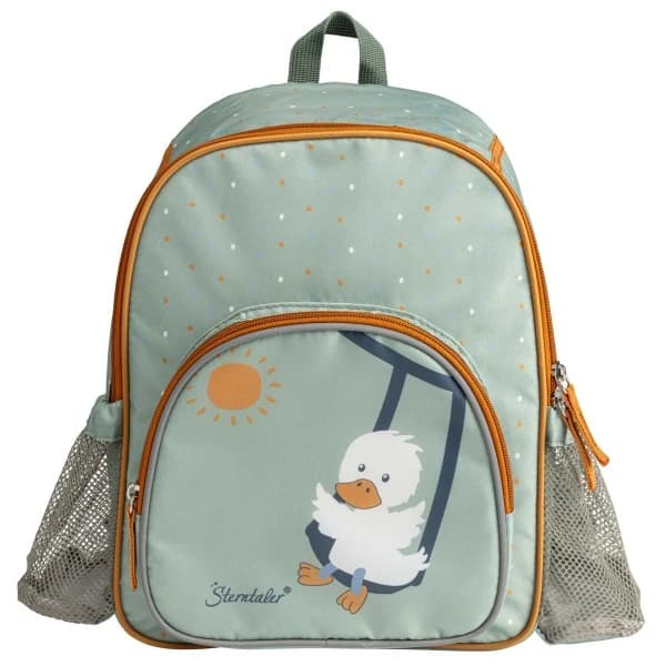 Детска детска раница Sterntaler Kid's Kinderrucksack mit Flaschenhalter Kids' backpack - Steingrün / Edda