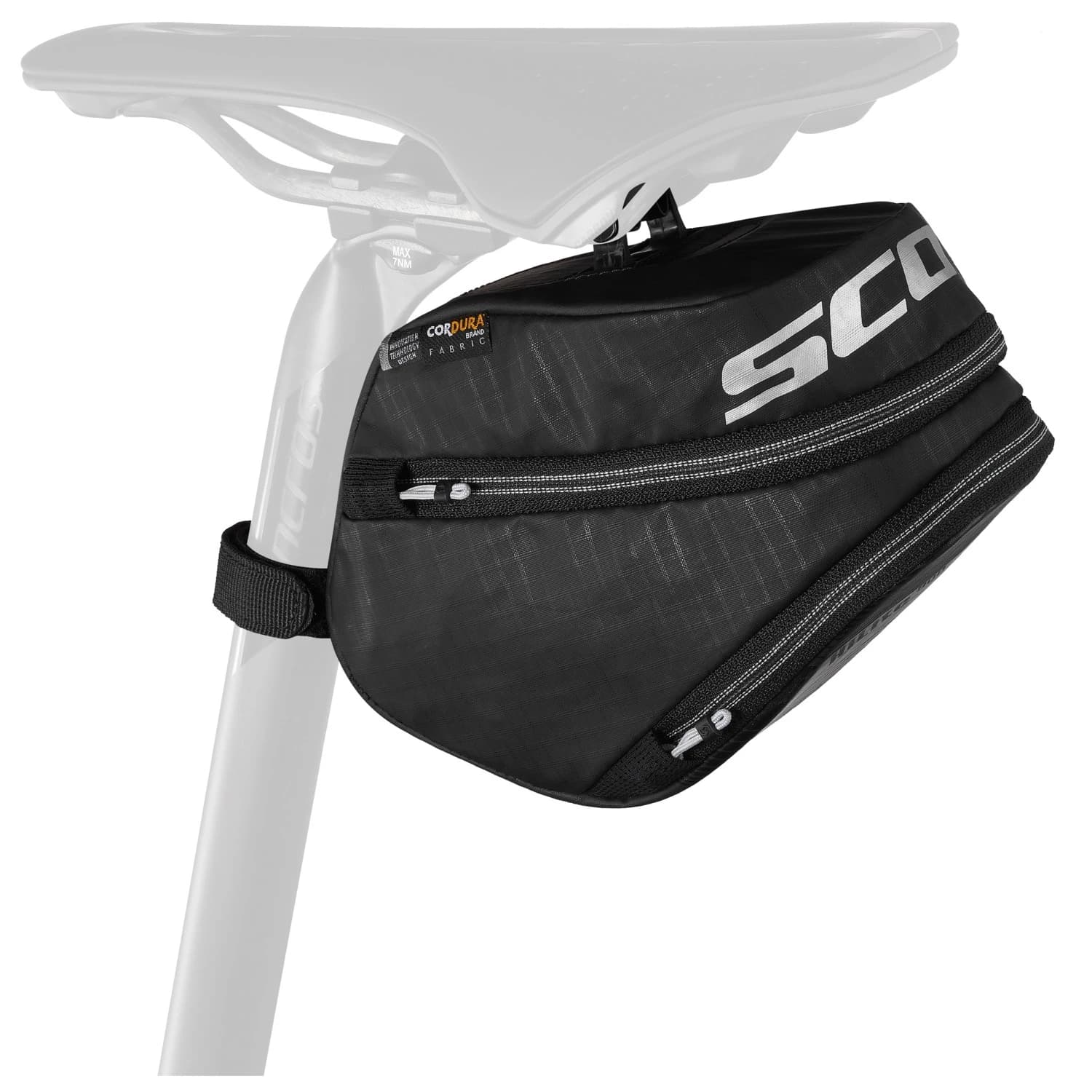 Чанта за седалка Scott Saddle Bag Hilite 900 (Clip) Bike bag - Black