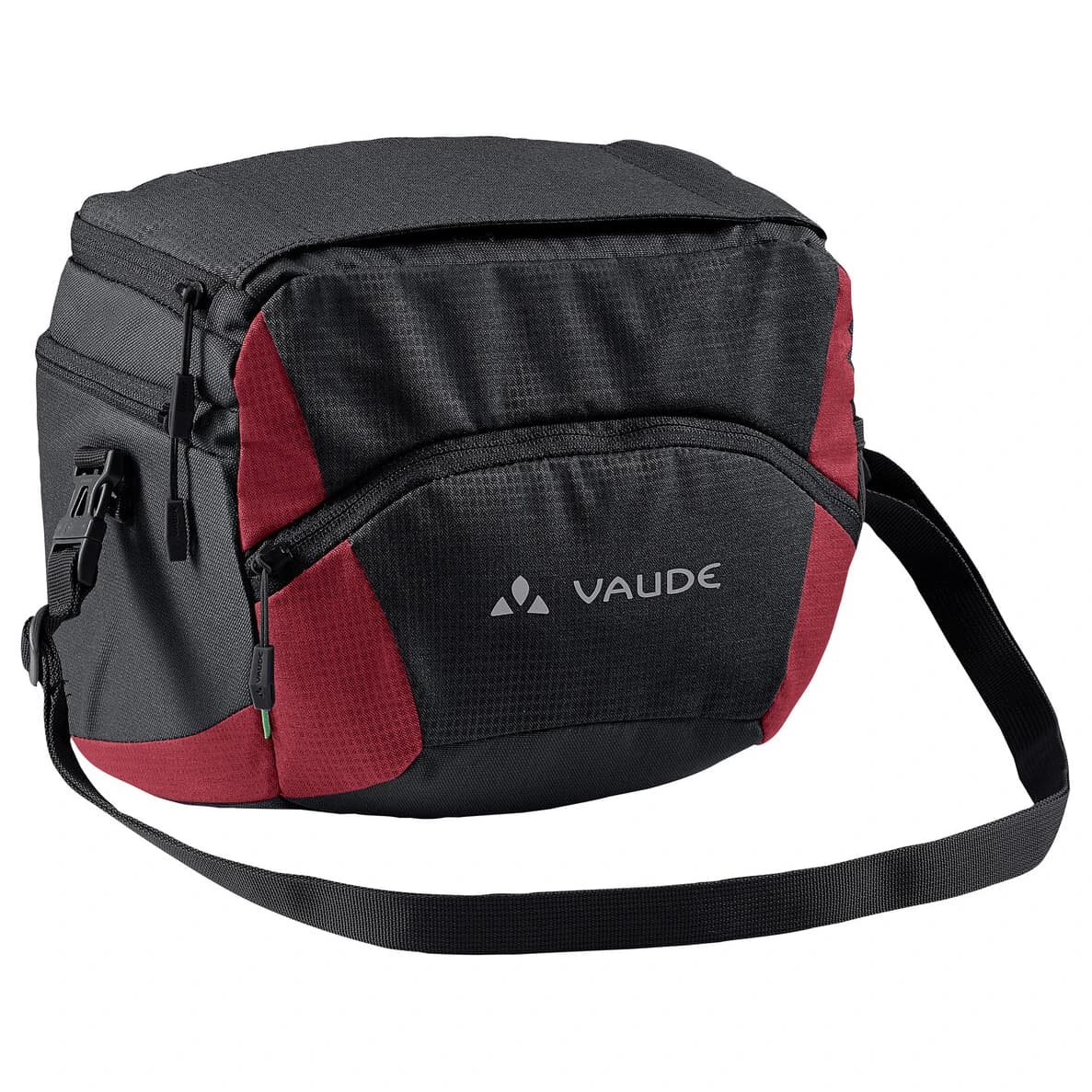 Чанта за кормило Vaude OnTour Box L Handlebar bag - Black / Carmine