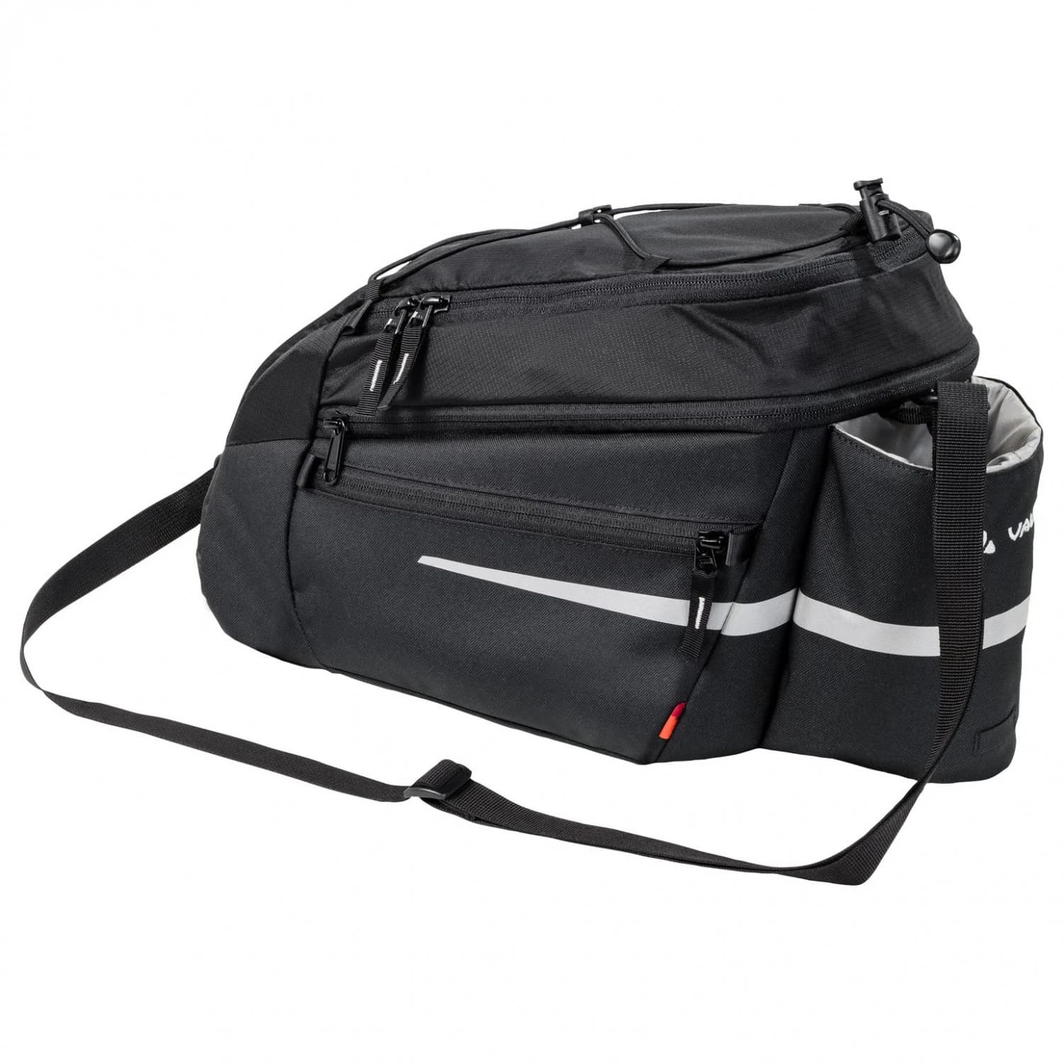 Велосипедна дисага Vaude Silkroad L Uniklip Pannier - Black