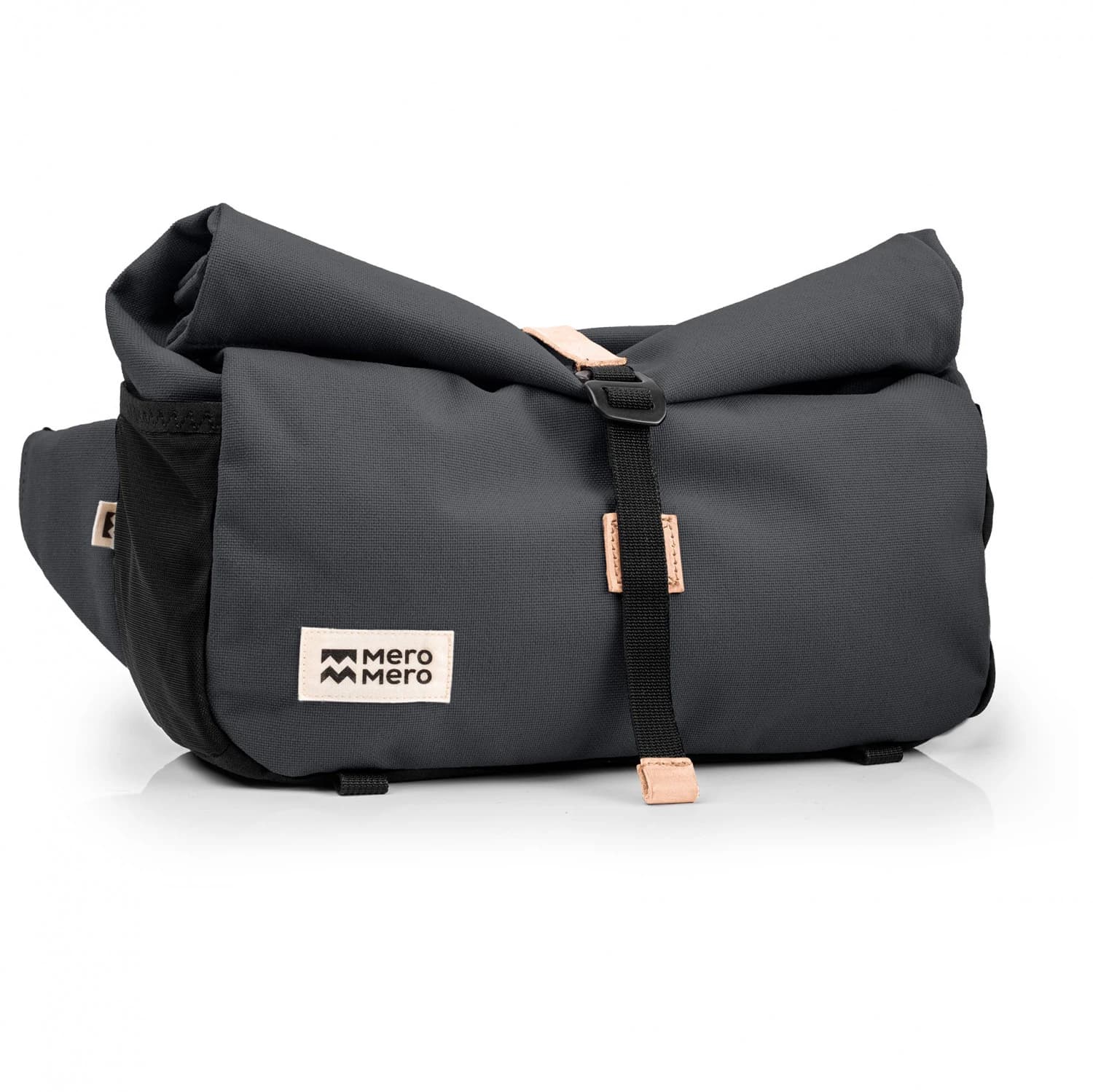 Чанта за кръст Meromero Piha Bag 4-6 Hip bag - Dark Grey / Light Pink