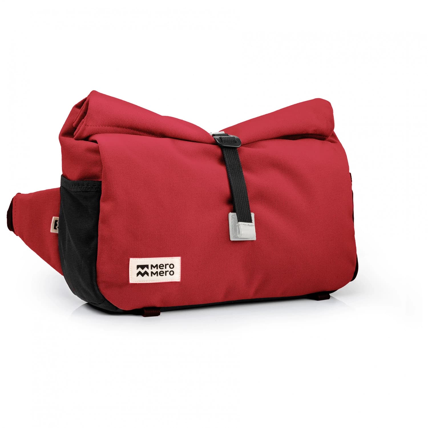 Чанта за кръст Meromero Piha Bag 4-6 Hip bag - Brick / Cream Leather