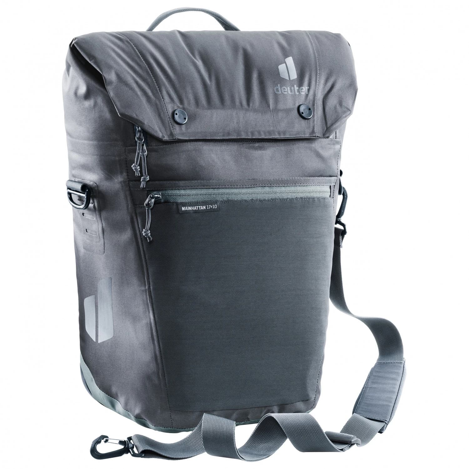 Велосипедна дисага Deuter Mainhattan 17+10 Pannier - Graphite / Shale