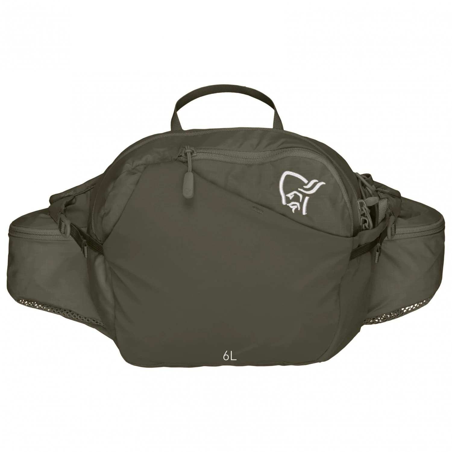 Чанта за кръст Norrøna Norrøna 6L Hip Pack Hip bag - Olive Night