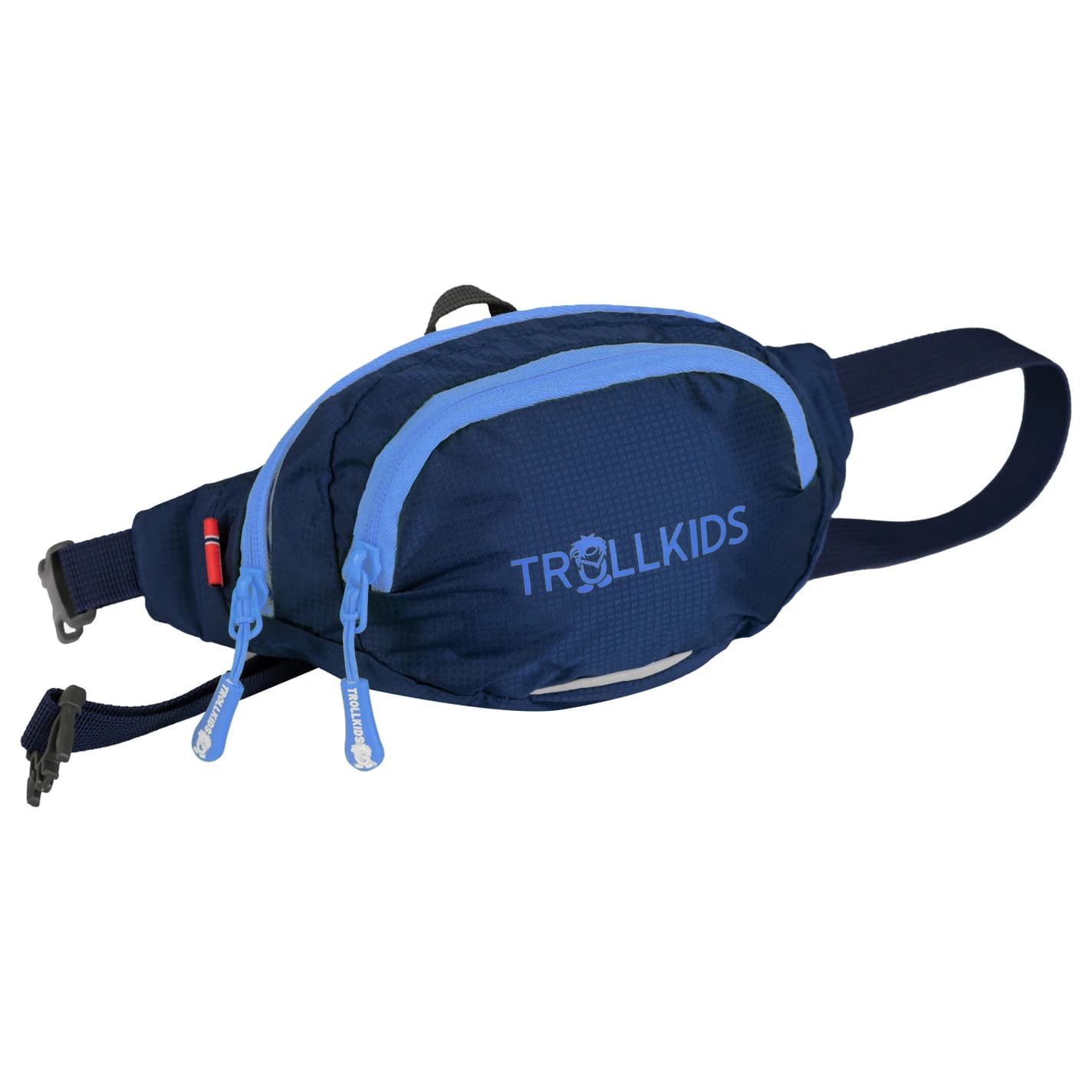 Детска чанта за кръст Trollkids Kid's Trolltunga Hip Bag - Navy / Medium Blue