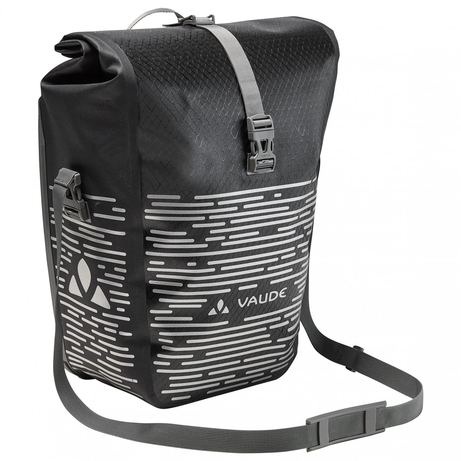 Велосипедна дисага Vaude Aqua Back Luminum II Pannier - Black