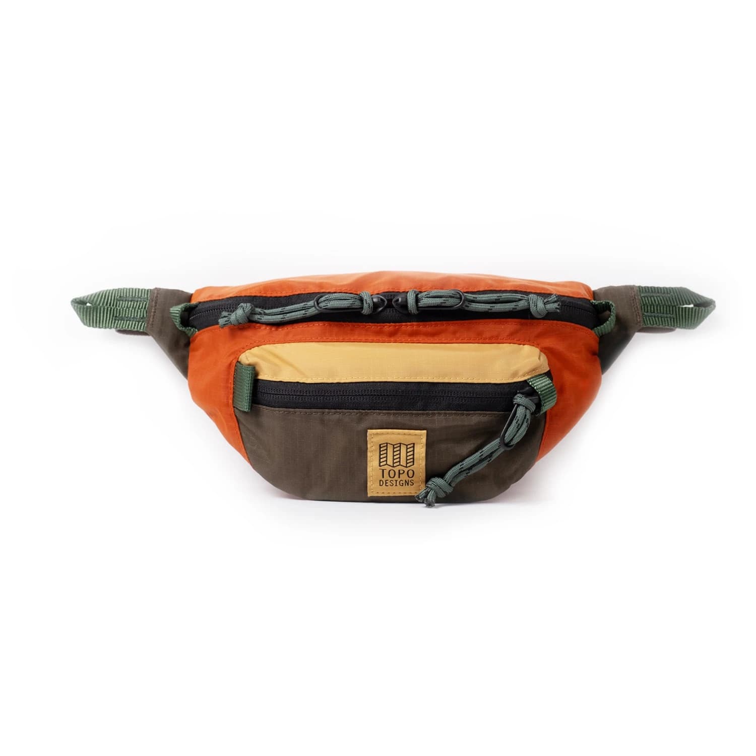 Чанта за кръст Topo designs Mountain Waist Pack Hip bag - Woodland / Terracotta
