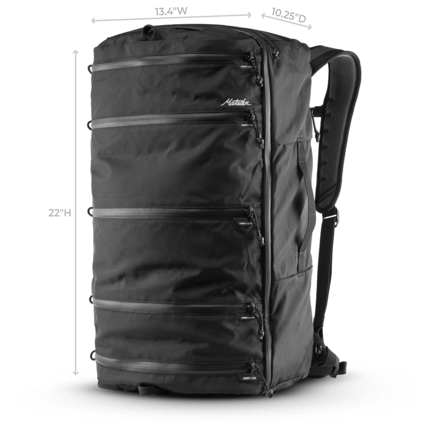 Пътна раница Matador Travel Pack 45 Luggage - Black
