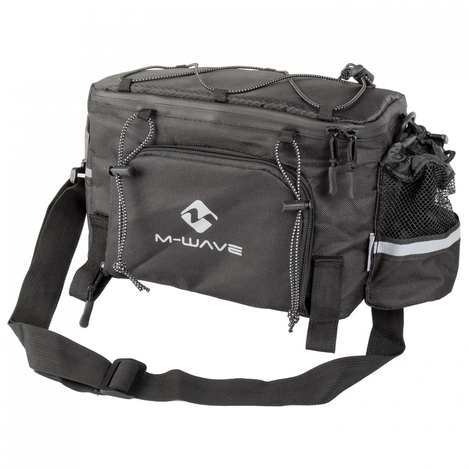 Велосипедна дисага M-wave Amsterdam EXP Pannier - Black / Grey