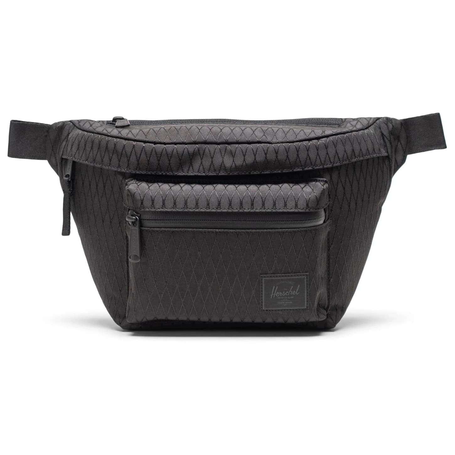 Чанта за кръст Herschel Pop Quiz Hip Pack Hip bag - Black diamond / Black