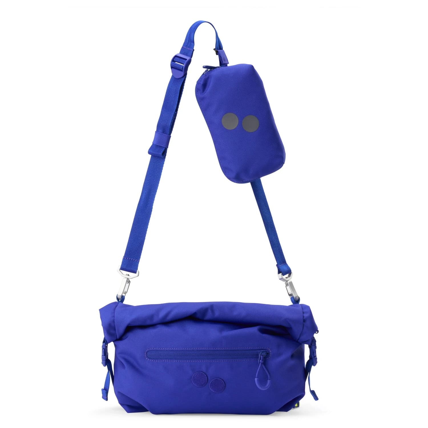 Чанта за рамо Pinqponq Aksel Solid 2+5 Shoulder bag - Ultimate Blue II