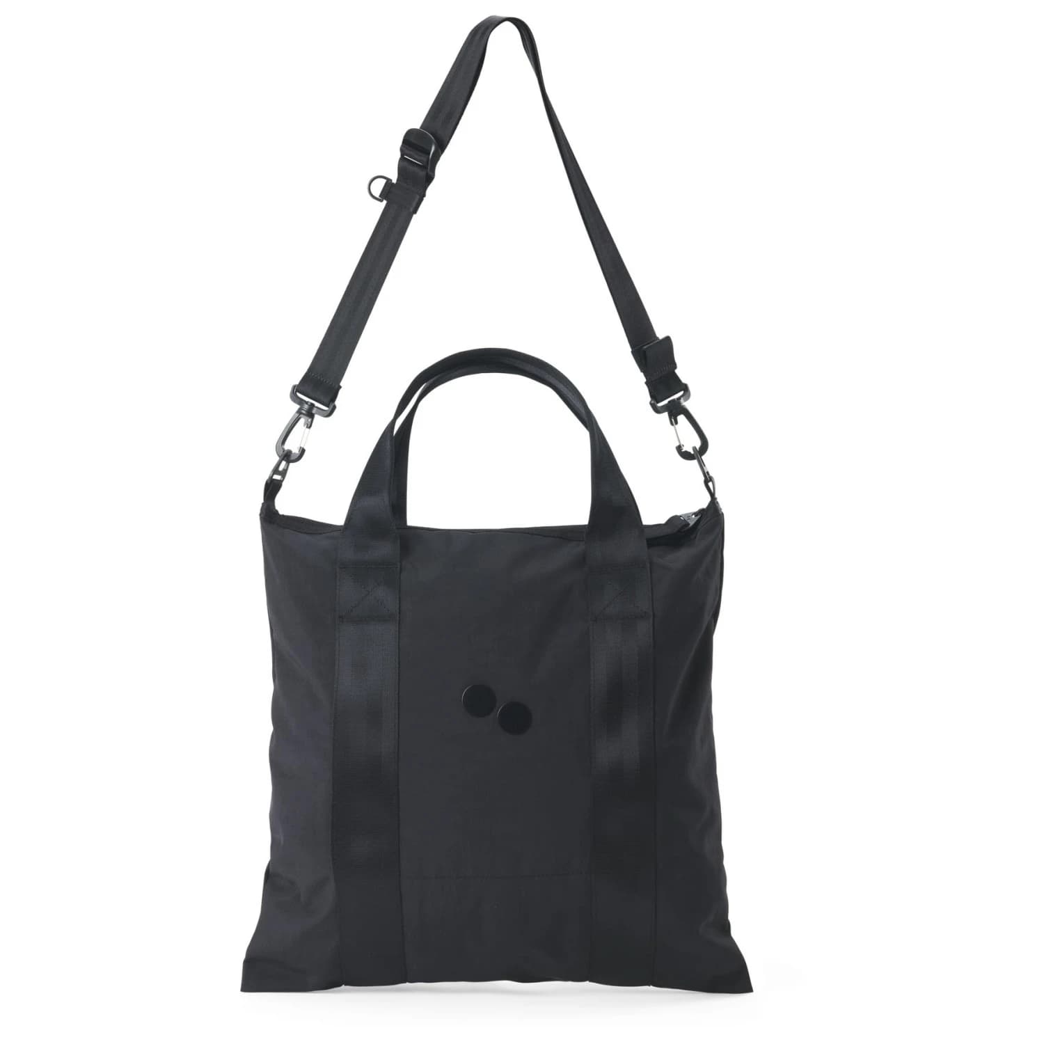 Чанта за рамо Pinqponq Pendik Tote Bag 17,5 Pannier - Crinkle Black