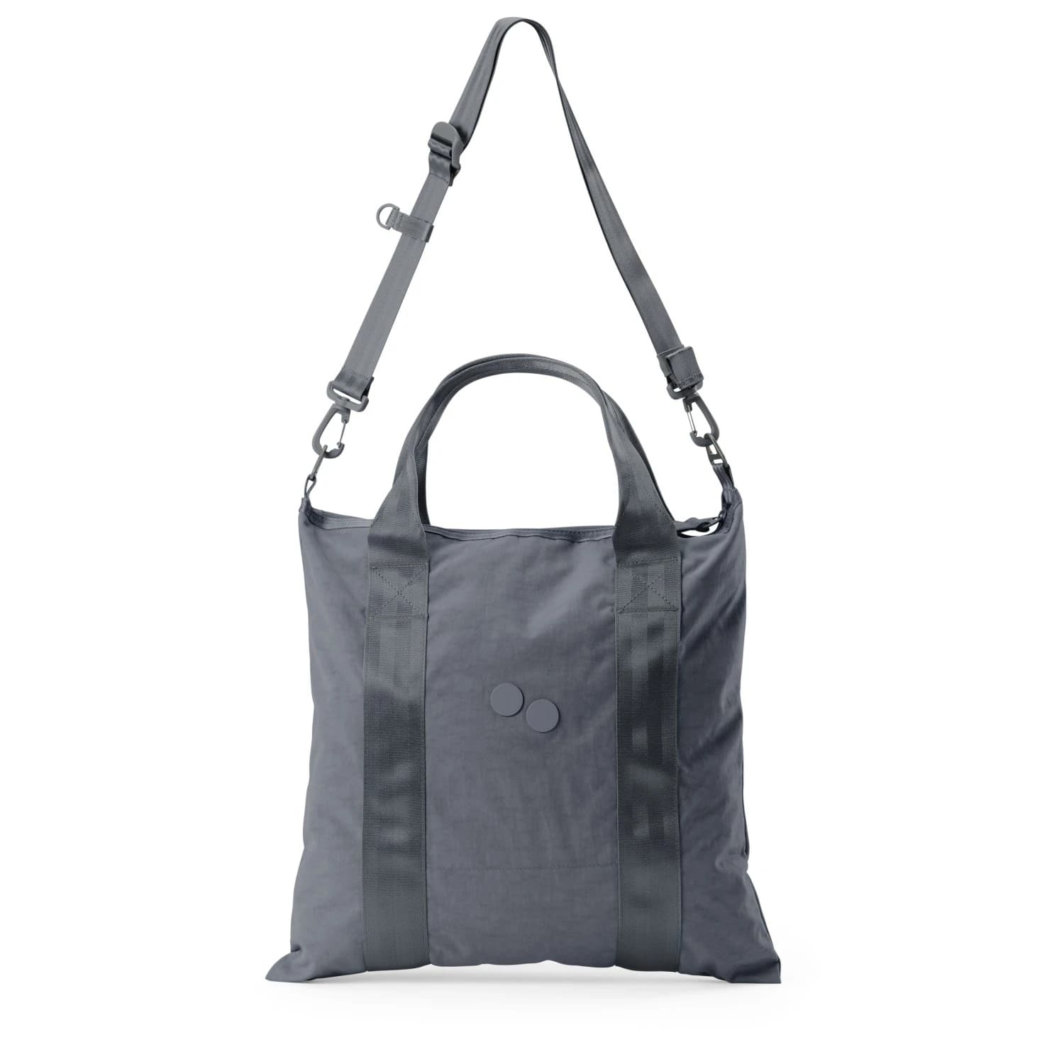 Чанта за рамо Pinqponq Pendik Tote Bag 17,5 Pannier - Crinkle Grey