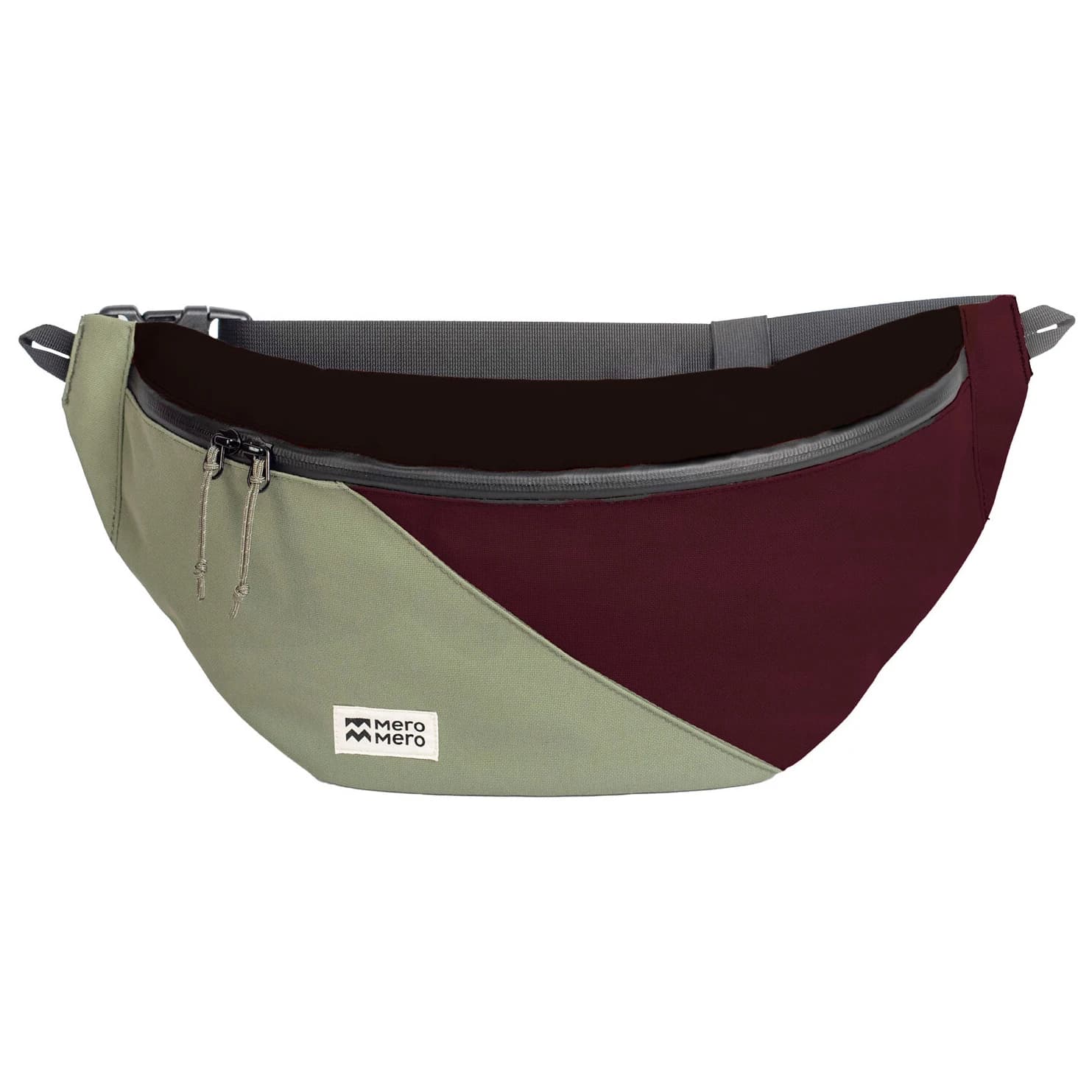 Чанта за кръст Meromero HoïAn Hipbag Hip bag - Dark Grey / Cypress / Aubergine