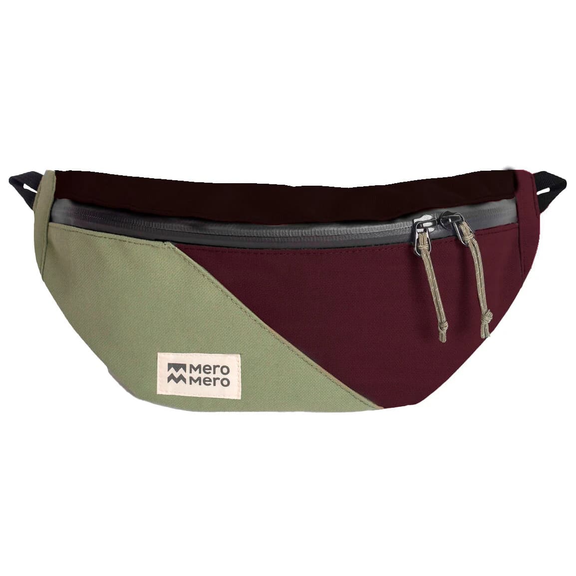 Чанта за кръст Meromero Mini-HoïAn Hipbag Hip bag - Dark Grey / Cypress / Aubergine