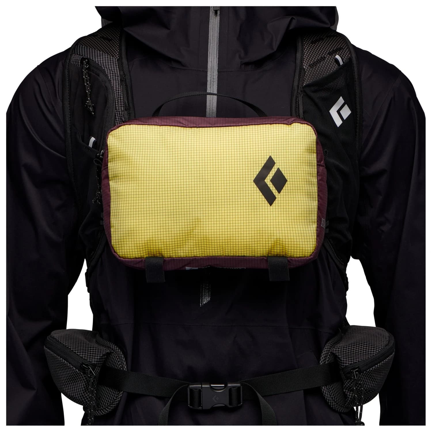 Чанта за кръст Black diamond Betalight Pack Satellite Bag Hip bag - Mulberry / Sunflare