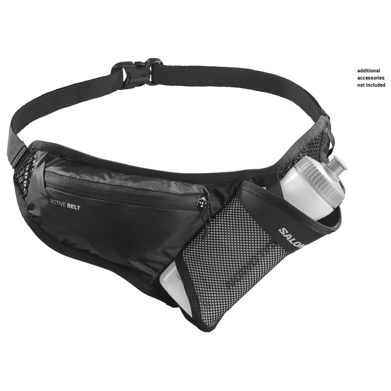 Чанта за кръст Salomon Active Belt 3D Bottle Hip bag - Black