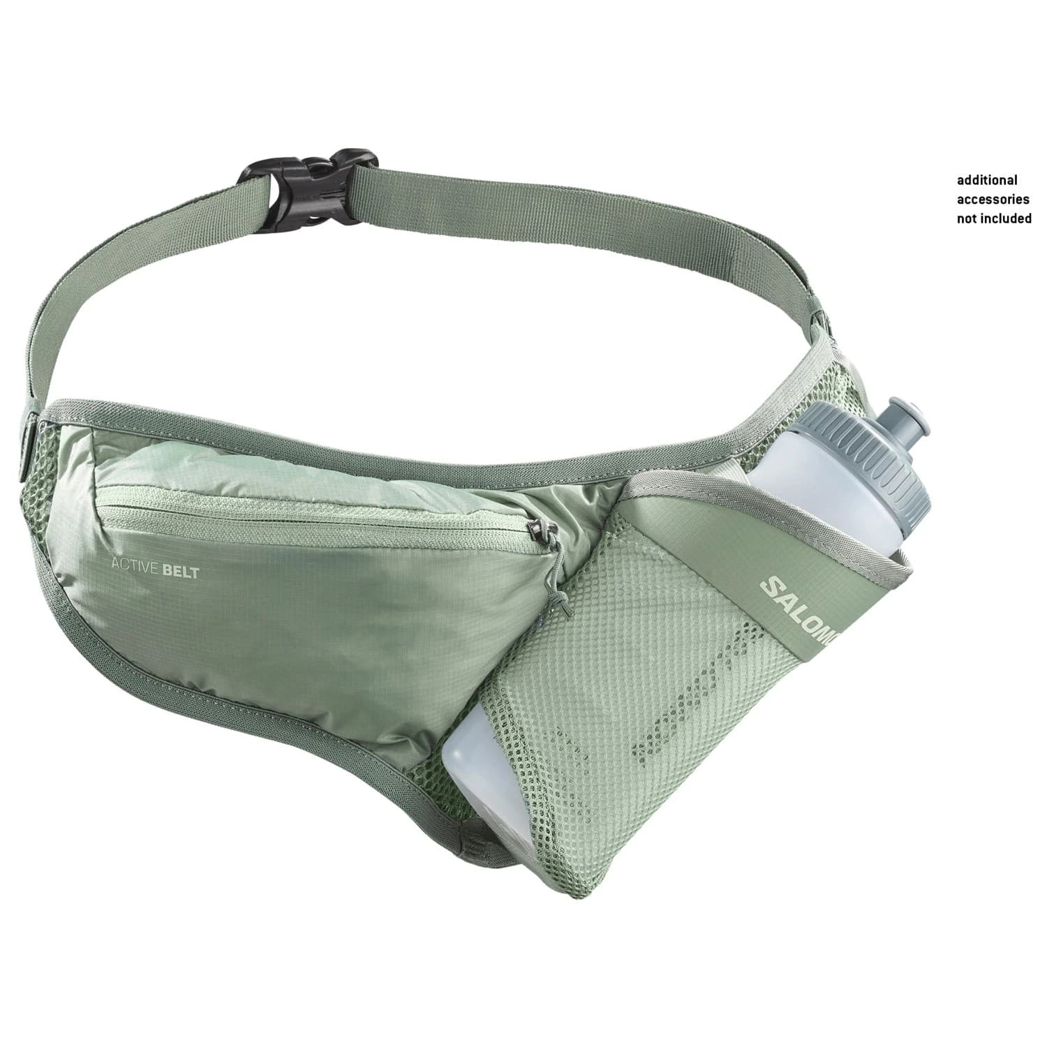 Чанта за кръст Salomon Active Belt 3D Bottle Hip bag - Lily Pad / Laurel Wreath