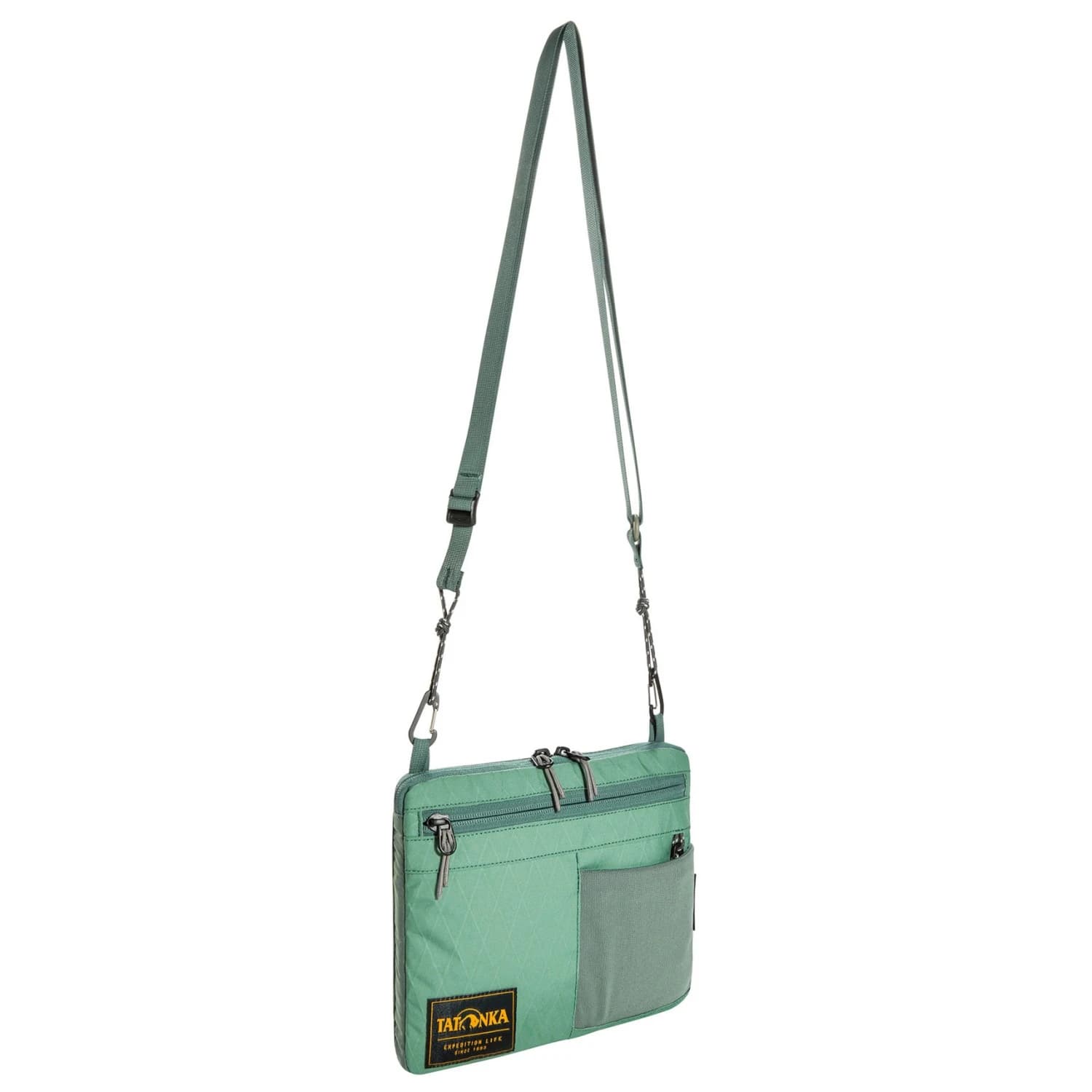 Чанта за рамо Tatonka Cross Body Bag S Wash bag - Sage Green