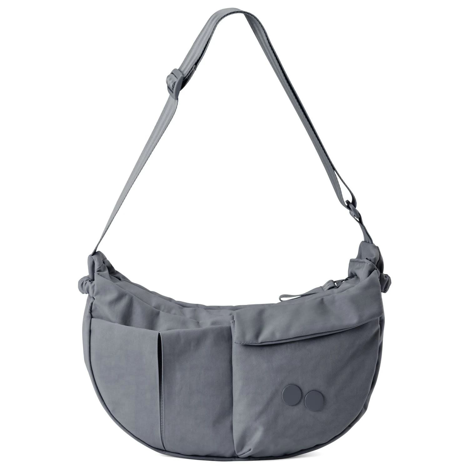 Чанта за рамо Pinqponq Krumm 7,5 Shoulder bag - Crinkle Grey II