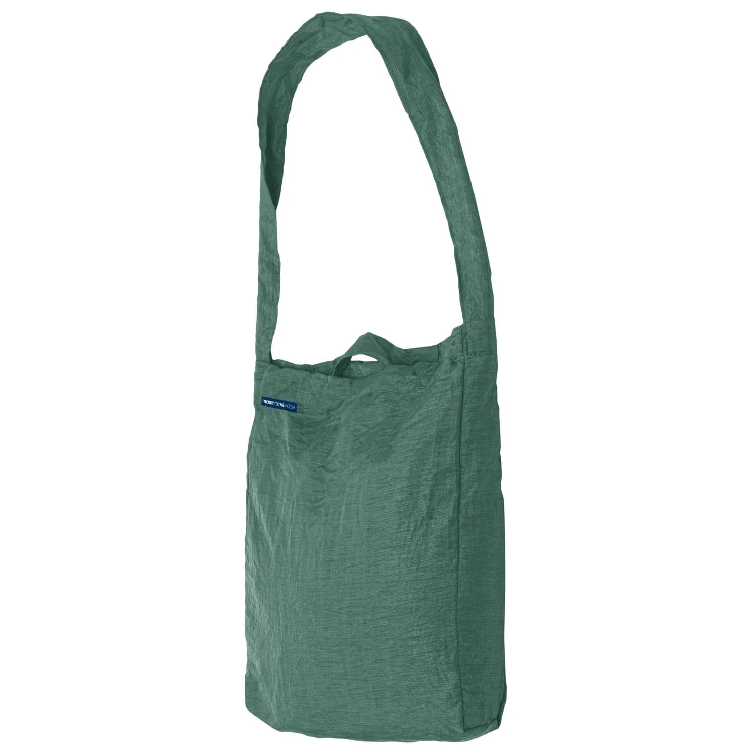 Чанта за рамо Ticket to the moon Eco Bag Medium Premium Edition Shoulder bag - Sage Green / Sage Green