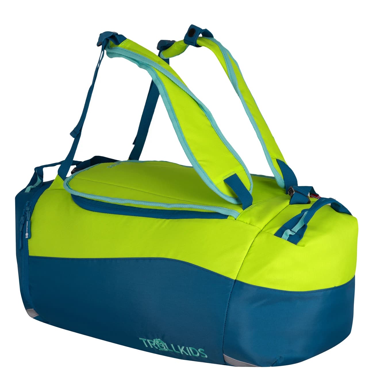 Детски сак Trollkids Kid's Duffle Bag Luggage - Cool Lime / Summer Night / Aqua Mint