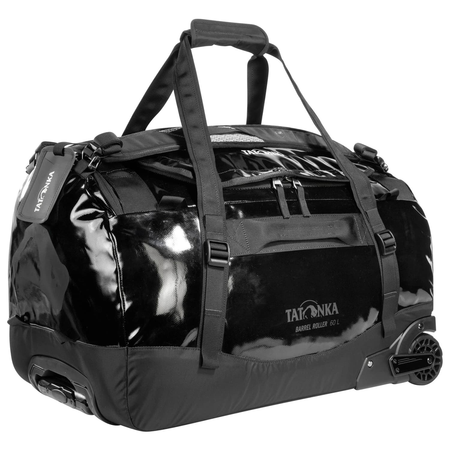 Куфар с колела Tatonka Barrel Roller Luggage - Black