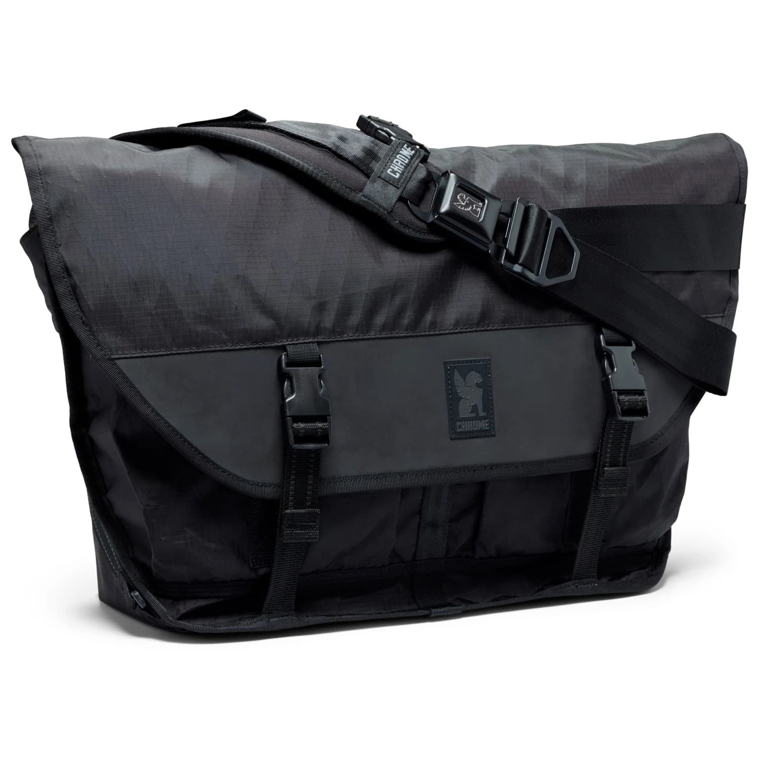 Чанта за рамо Chrome Citizen Messenger Reflective Shoulder bag - Black XRF
