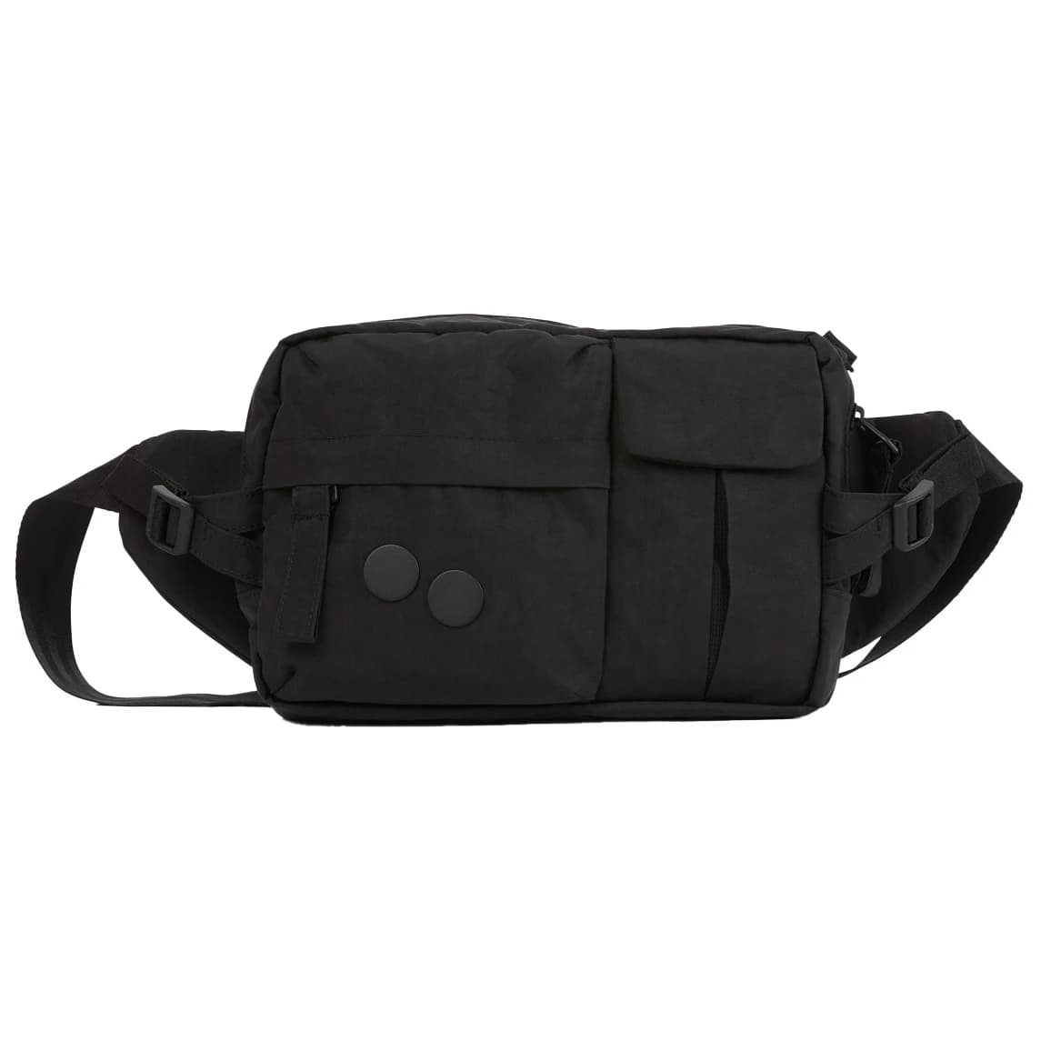 Чанта за кръст Pinqponq Tetrik Large Hip bag - Crinkle Black
