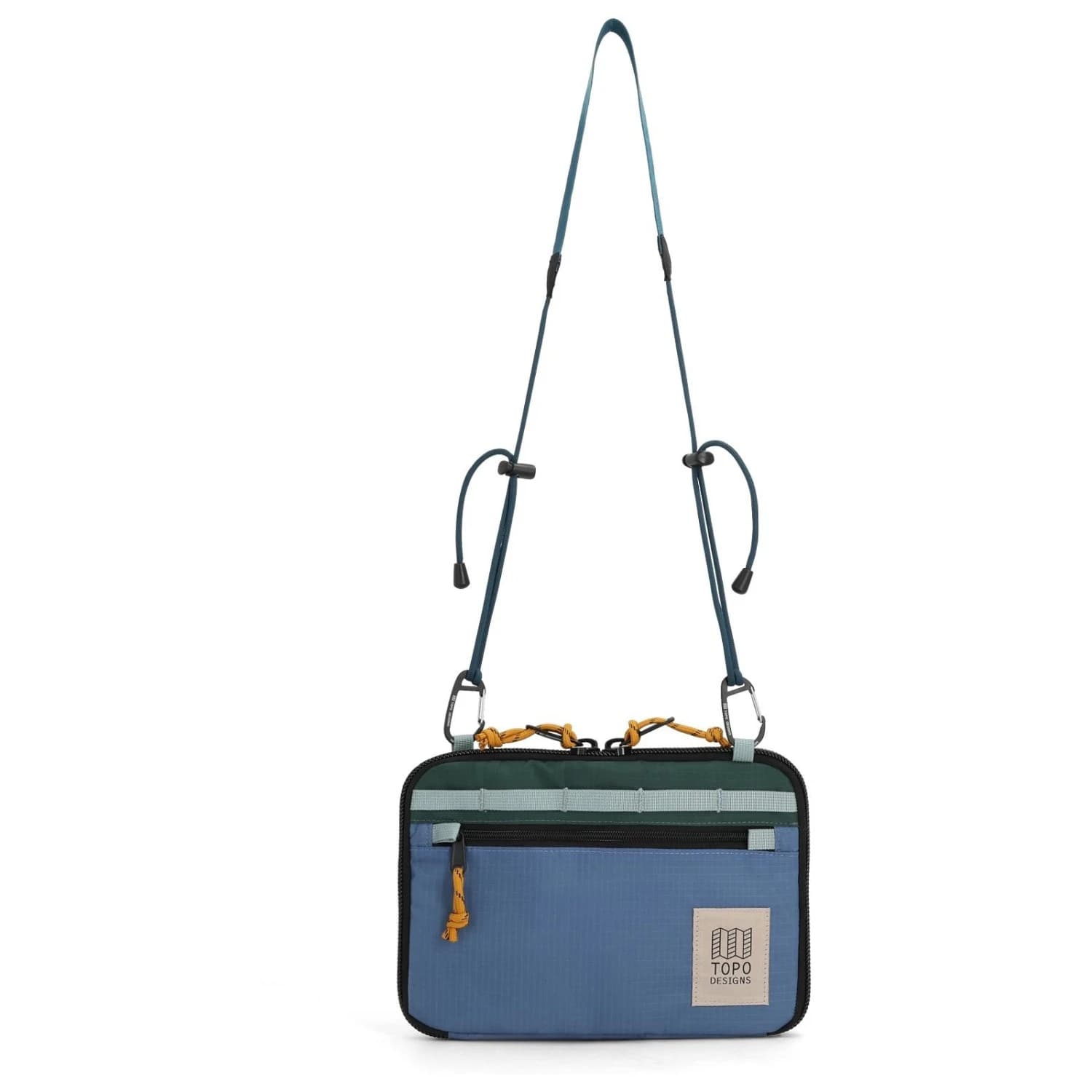 Чанта за рамо Topo designs All Adventure Accessory Bag Shoulder bag - Stone Blue / Forest
