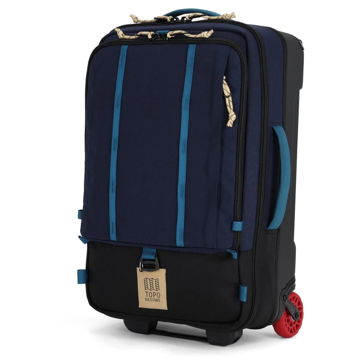 Куфар с колела Topo designs Global Travel Bag Roller 44 Luggage - Navy / Sahara