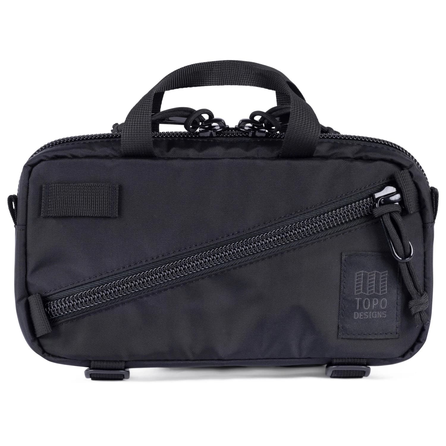 Чанта за кръст Topo designs Mini Quick Pack Hip bag - Black / Black