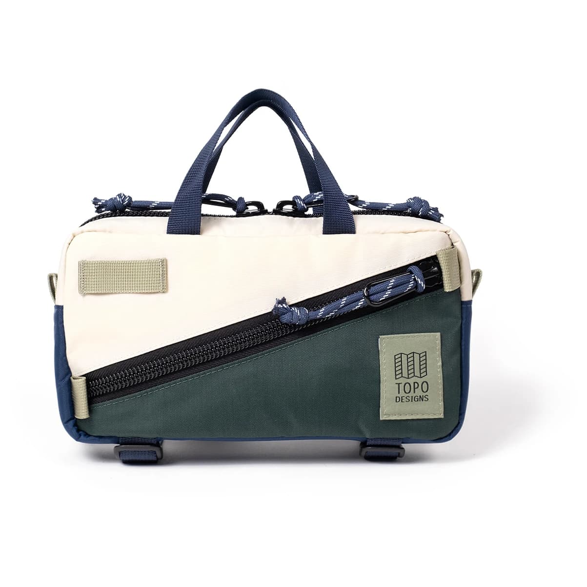 Чанта за кръст Topo designs Mini Quick Pack Hip bag - Forest / Bone White