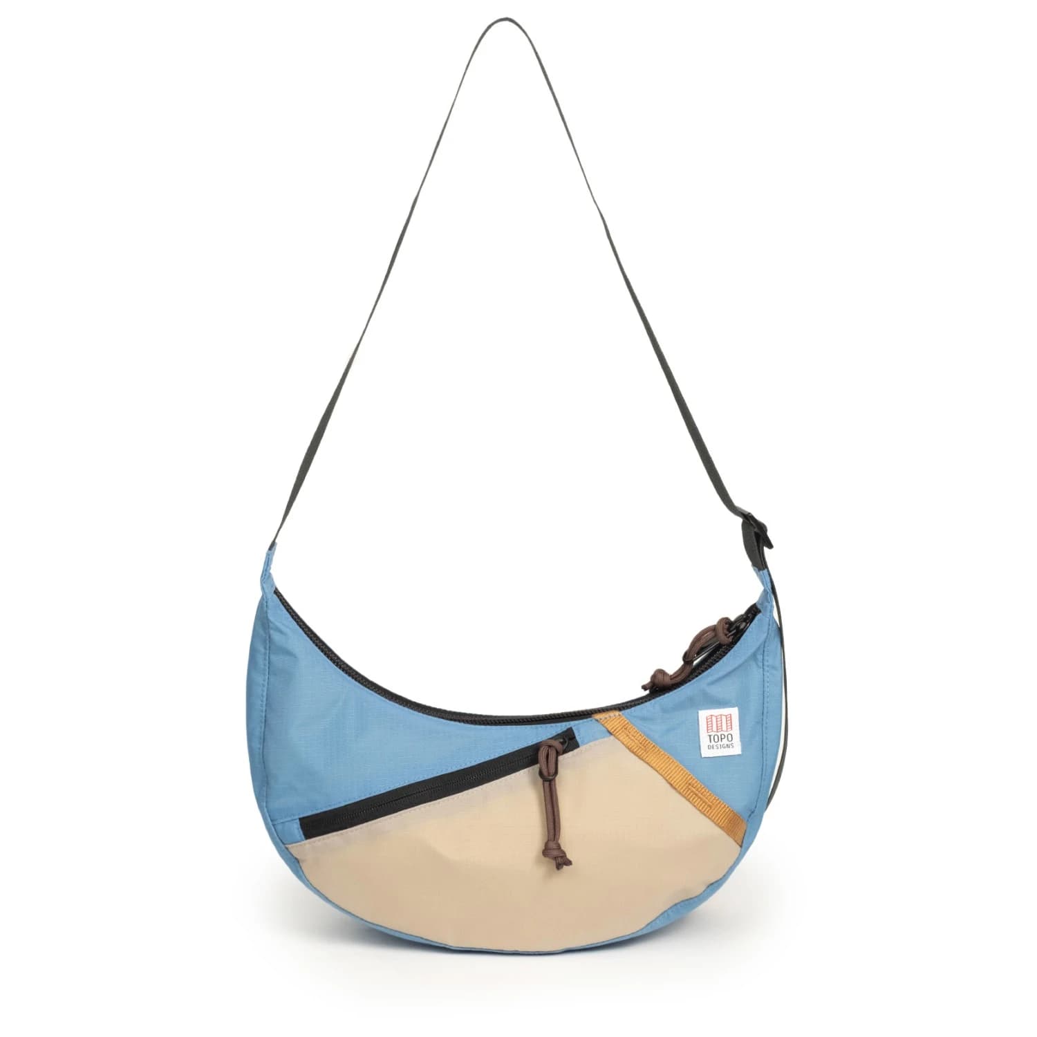Чанта за кръст Topo designs Moonlight Crossbody Bag Shoulder bag - River Blue / Cobblestone