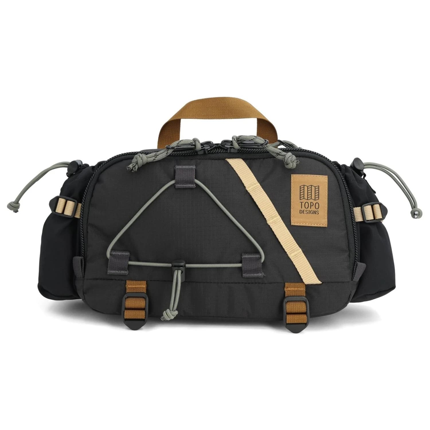 Чанта за кръст Topo designs Mountain Hydro Hip Pack Hip bag - Black / Neutral