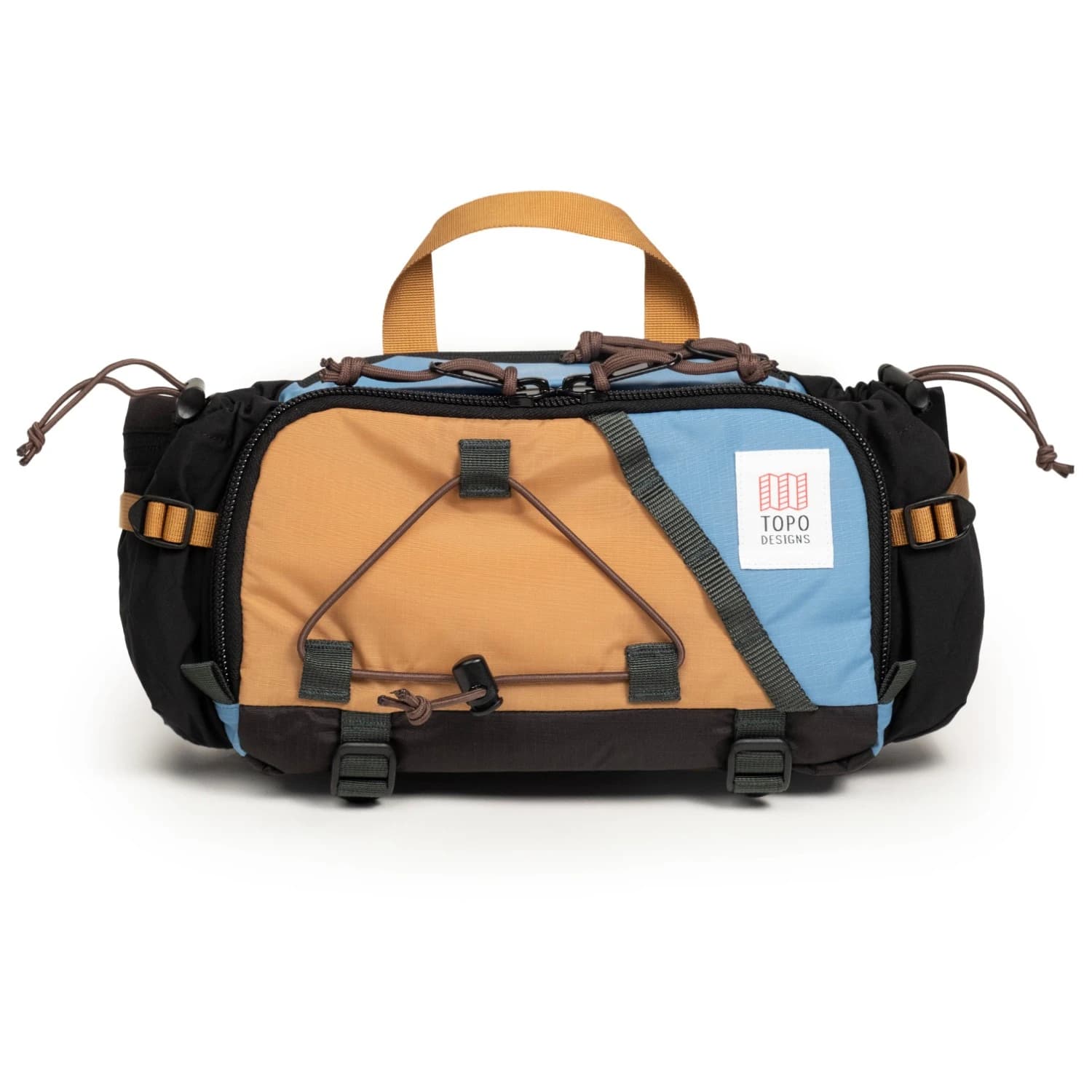 Чанта за кръст Topo designs Mountain Hydro Hip Pack Hip bag - River Blue / Brown Oak