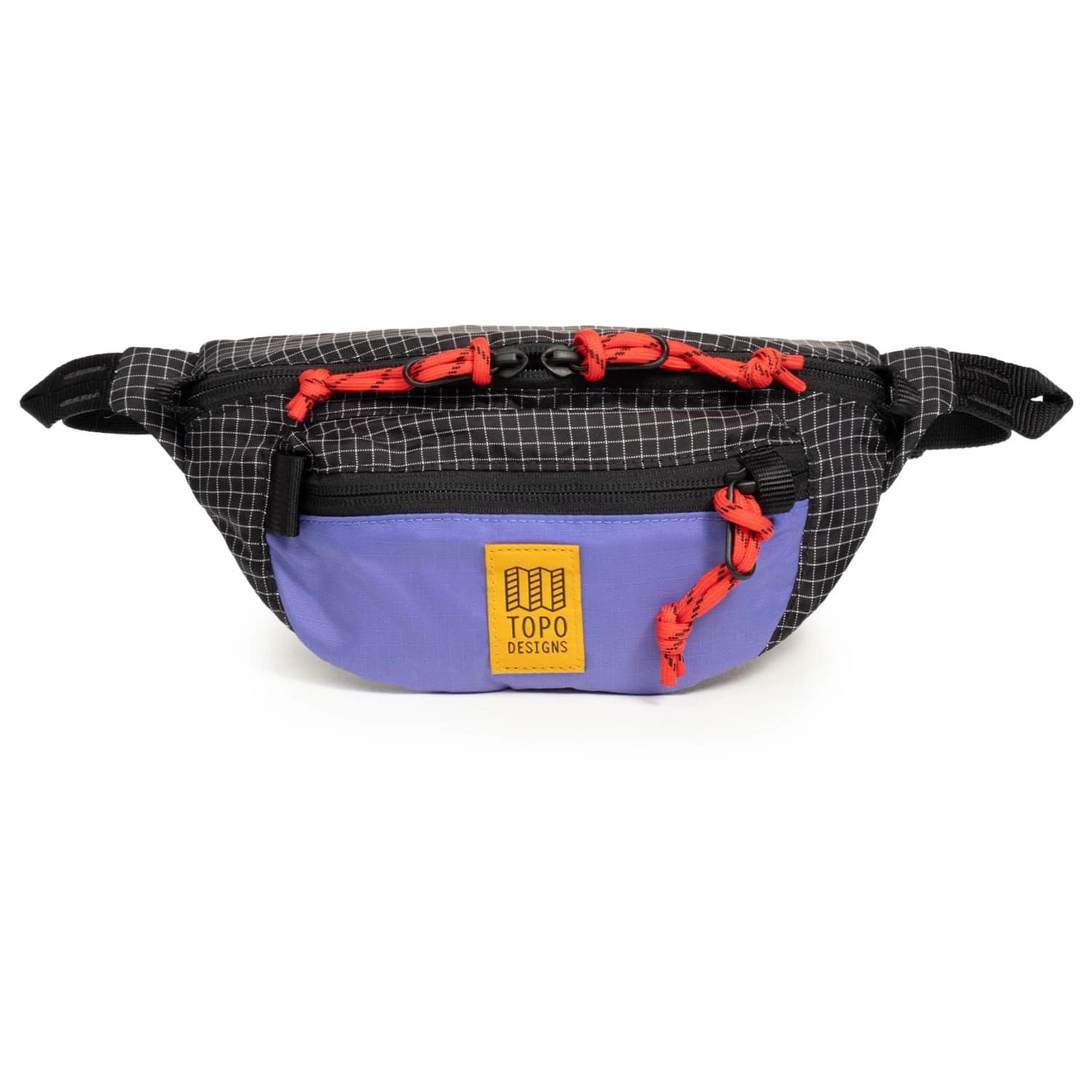 Чанта за кръст Topo designs Mountain Waist Pack Hip bag - Grid / Very Peri
