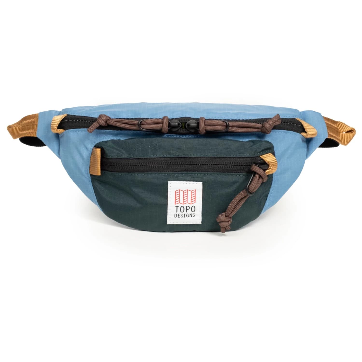 Чанта за кръст Topo designs Mountain Waist Pack Hip bag - River Blue / Dark Pine