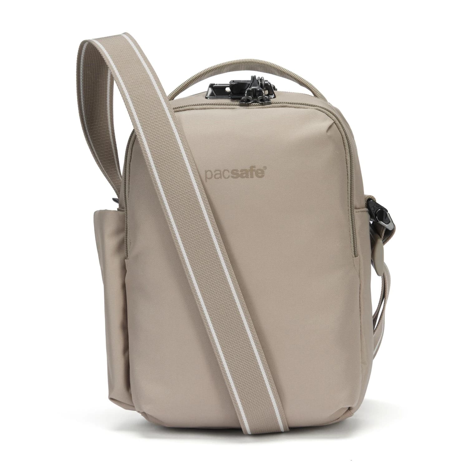 Чанта за рамо Pacsafe V Tour Crossbody Shoulder bag - Beige
