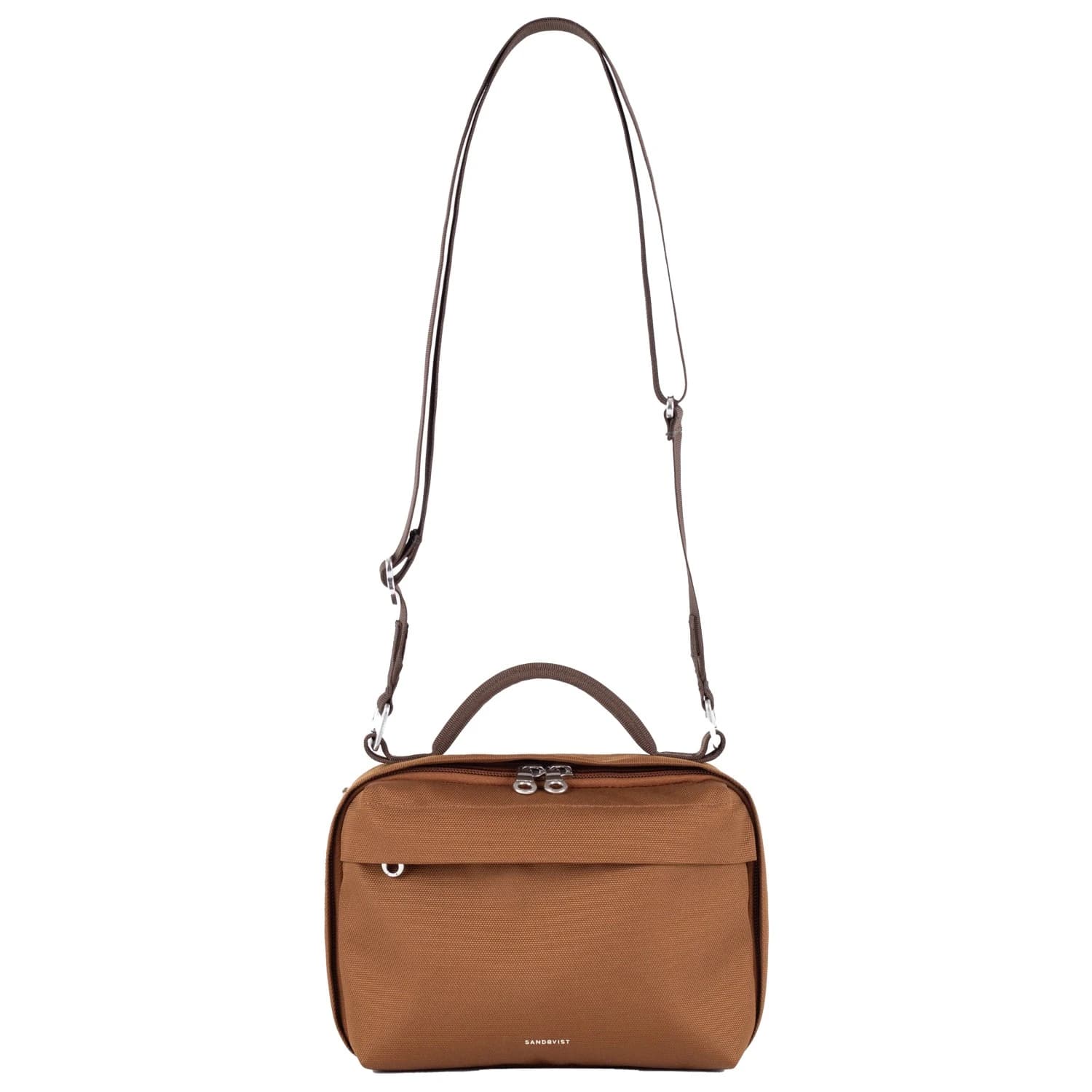 Чанта за рамо Sandqvist Go Shoulder Bag - Sepia Brown