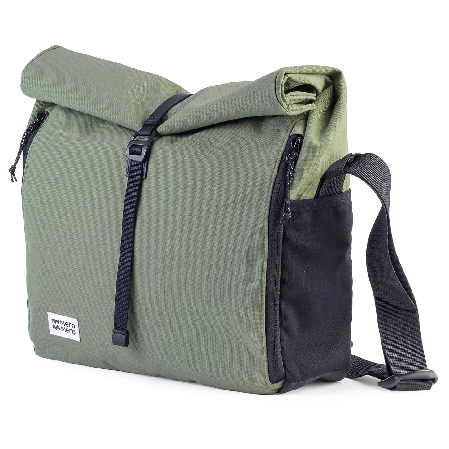 Чанта за рамо Meromero Norrebro Messenger Shoulder bag - Cypress Green / Black