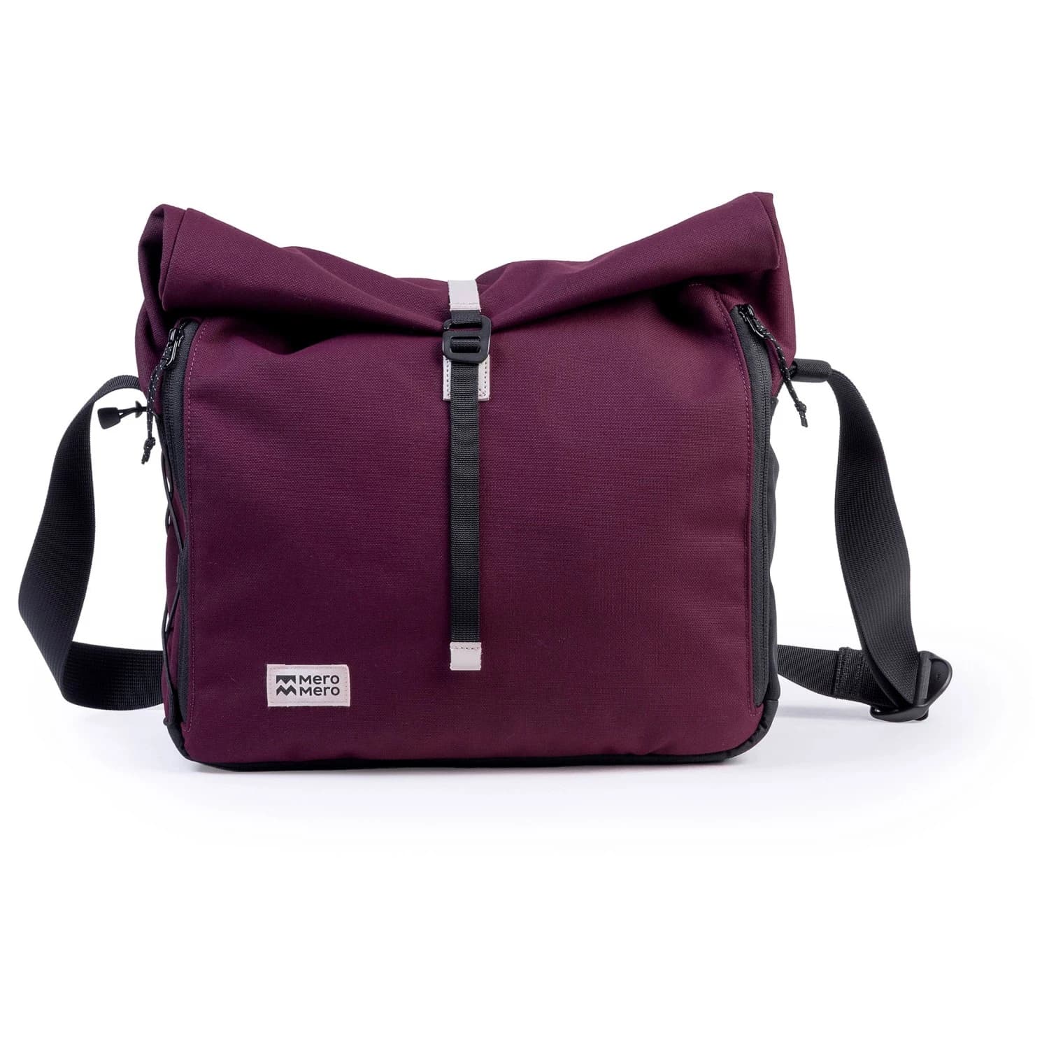 Чанта за рамо Meromero Norrebro Messenger Shoulder bag - Aubergine / Cream