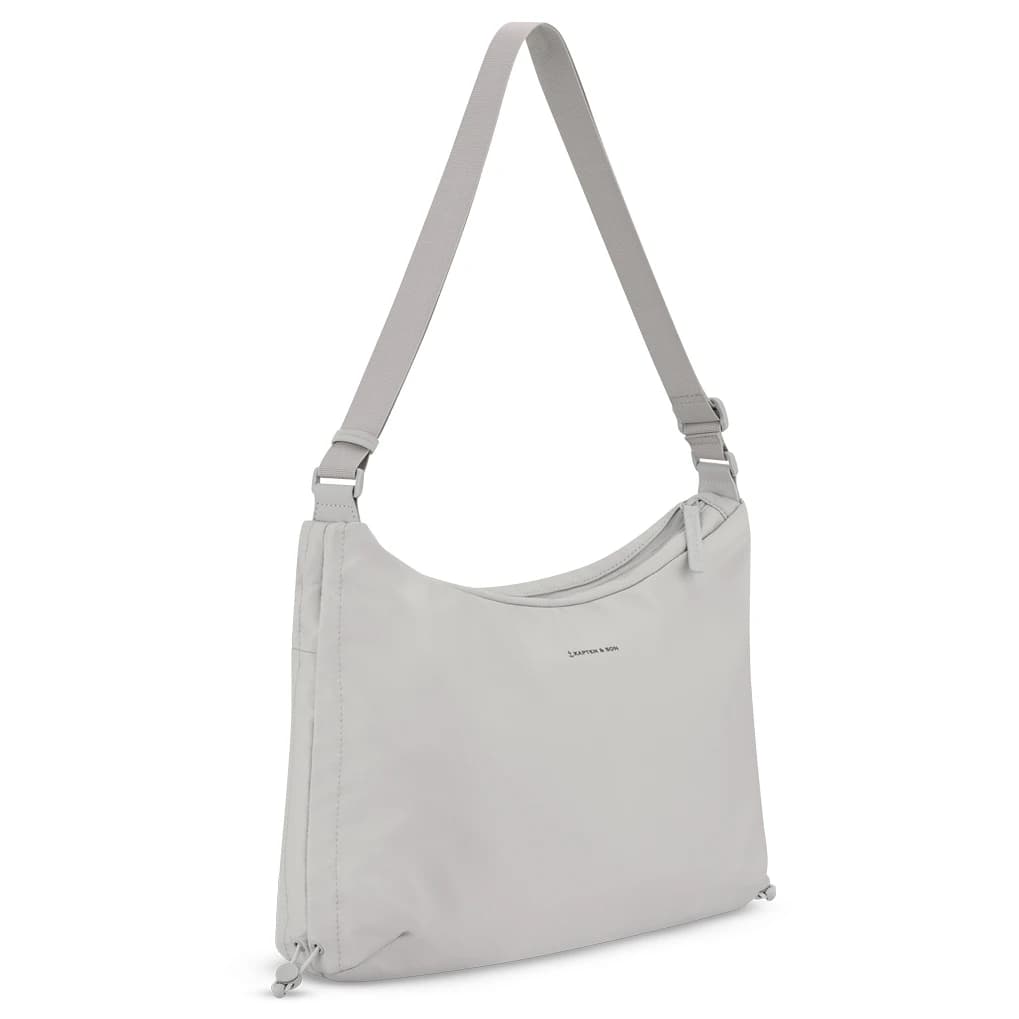 Чанта за рамо Kapten & son Skara Large Shoulder bag - Greige