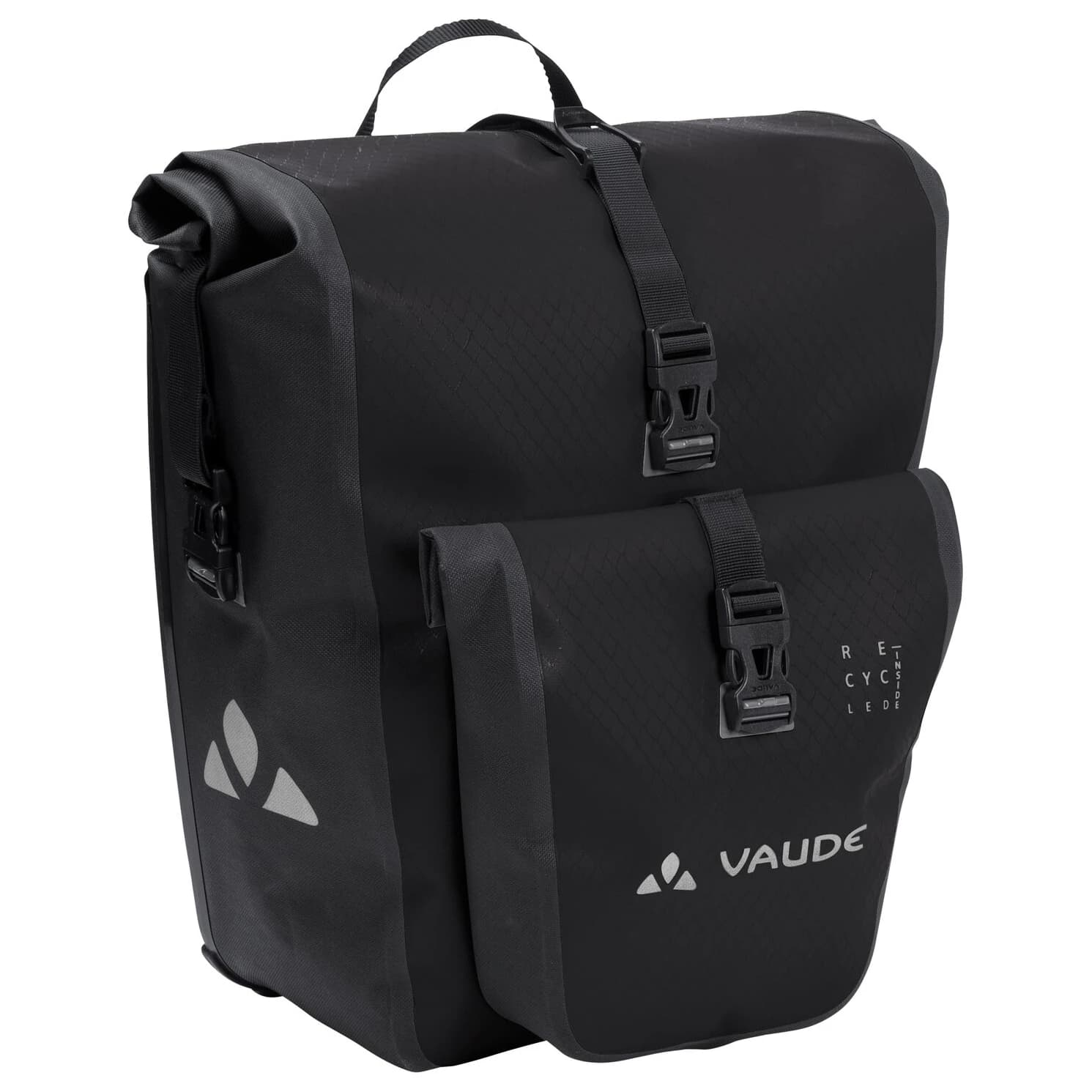Велосипедна дисага Vaude Aqua Back Plus Single Recycled Pannier - Black