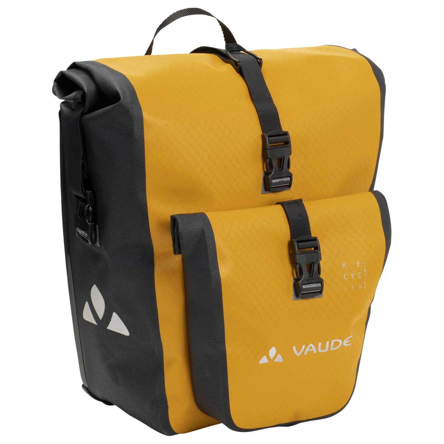 Велосипедна дисага Vaude Aqua Back Plus Single Recycled Pannier - Burnt Yellow