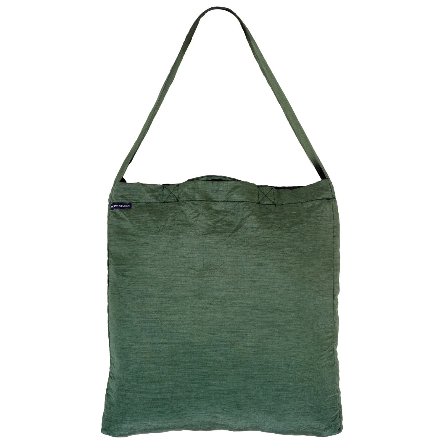 Чанта за рамо Ticket to the moon Eco Bag Large Premium Shoulder bag - Sage Green