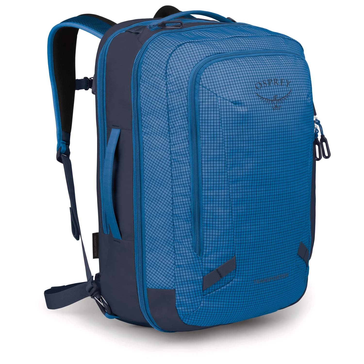 Пътна раница Osprey Transporter Carry Travel Pack 44 Luggage - Blue Flame / Scoria Blue